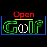 Open Golf Leuchtreklame