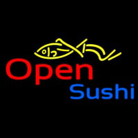 Open Sushi Leuchtreklame
