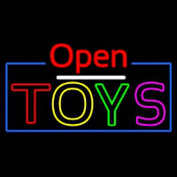 Open Toys Leuchtreklame