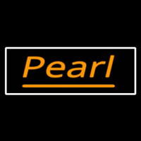 Orange Pearl Leuchtreklame