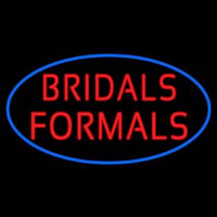 Oval Bridals Formals Leuchtreklame