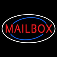 Oval Mailbo  Deco Style Leuchtreklame