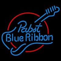 Pabst Blue Ribbon Guitar Leuchtreklame