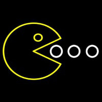 Pac Man Leuchtreklame