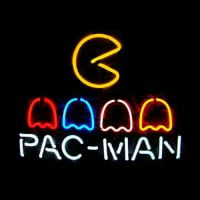Pac Man Leuchtreklame