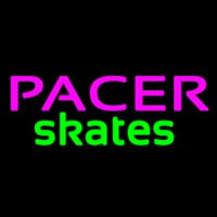 Pacer Skates Logo Leuchtreklame