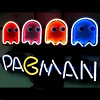 Pacman Game Bier Bar Leuchtreklame
