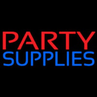 Party Supplies Leuchtreklame