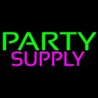 Party Supply Block Leuchtreklame
