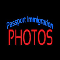 Passport Immigration Photos Leuchtreklame