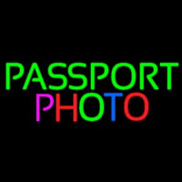 Passport Photo Leuchtreklame