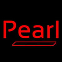 Pearl Red Line Leuchtreklame