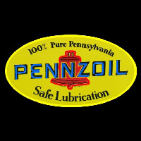 Pennzoil Safe Lubrication Leuchtreklame