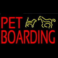 Pet Boarding 1 Leuchtreklame