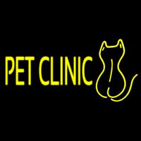 Pet Clinic Leuchtreklame