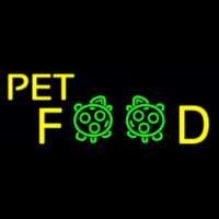 Pet Food With Logo Leuchtreklame