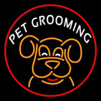 Pet Grooming Phone Number 1 Leuchtreklame