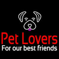 Pet Lovers Leuchtreklame