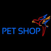 Pet Shop Parrot Leuchtreklame