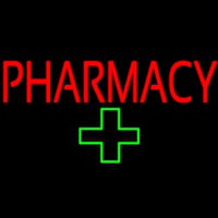 Pharmacy Plus Logo Leuchtreklame