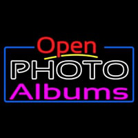 Photo Albums With Open 4 Leuchtreklame