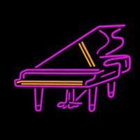 Piano Logo Leuchtreklame