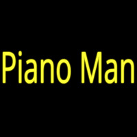 Piano Man Leuchtreklame