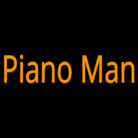 Piano Man Leuchtreklame