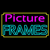 Picture Frames Leuchtreklame