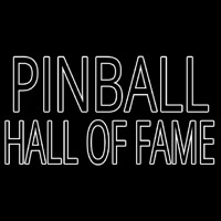 Pinball Hall Of Fame Leuchtreklame