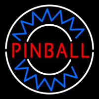 Pinball Here Leuchtreklame