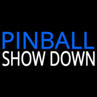 Pinball Showdown 1 Leuchtreklame