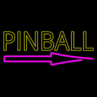 Pinball With Arrow 2 Leuchtreklame