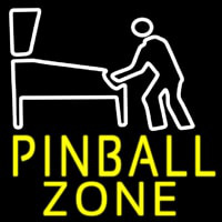 Pinball Zone Leuchtreklame