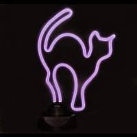 Pink Cat Desktop Leuchtreklame