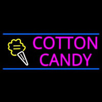 Pink Cotton Candy Leuchtreklame