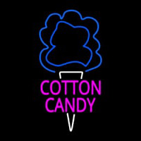 Pink Cotton Candy Leuchtreklame