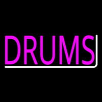 Pink Drums 2 Leuchtreklame