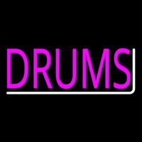 Pink Drums Leuchtreklame
