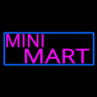 Pink Mini Mart Leuchtreklame