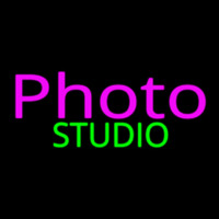 Pink Photo Studio Leuchtreklame
