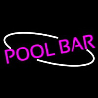 Pink Pool Bar Leuchtreklame