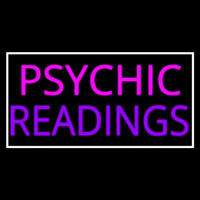 Pink Psychic Purple Readings Leuchtreklame
