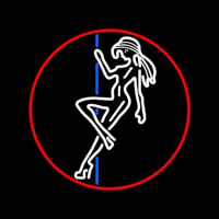 Pole Dance Girl Strip Club Leuchtreklame