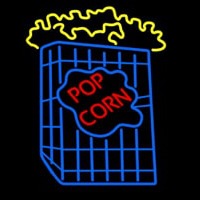 Popcorn With Logo Leuchtreklame
