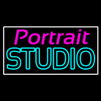 Portrait Studio Leuchtreklame
