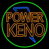 Power Keno 1 Leuchtreklame