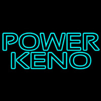 Power Keno 3 Leuchtreklame