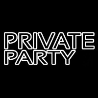 Private Party Leuchtreklame