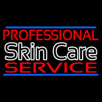 Professional Skin Care Service Leuchtreklame